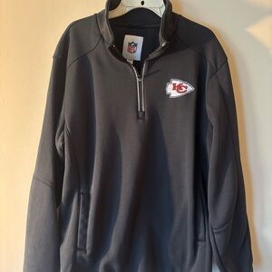 Kansas City Chiefs Quarterzip golf Pullover